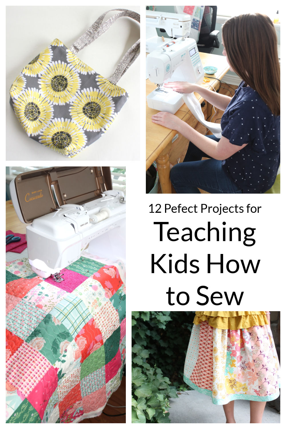 12 Easy Sewing Projects for Kids & Beginners - Diary of a Quilter